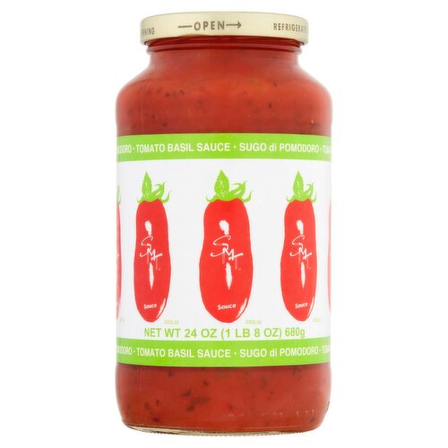 SMT Tomato Basil Sauce, 24 oz