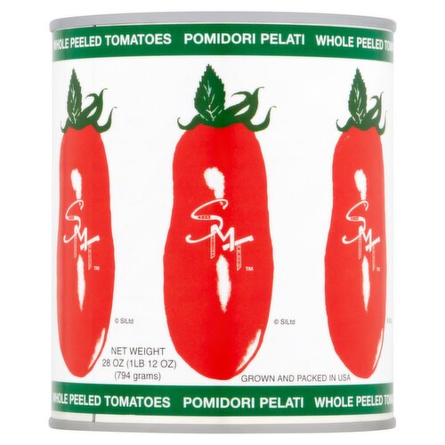 SMT Whole Peeled Tomatoes, 28 oz