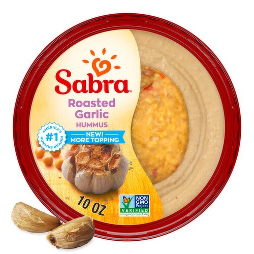 Sabra Roasted Garlic Hummus, 10 oz