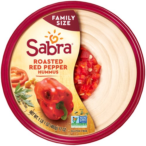 Roasted Red Pepper Hummus 12/17oz