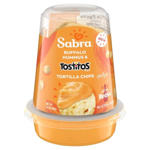 Sabra Tostitos Buffalo Hummus & Tortilla Chips, 2.4 oz