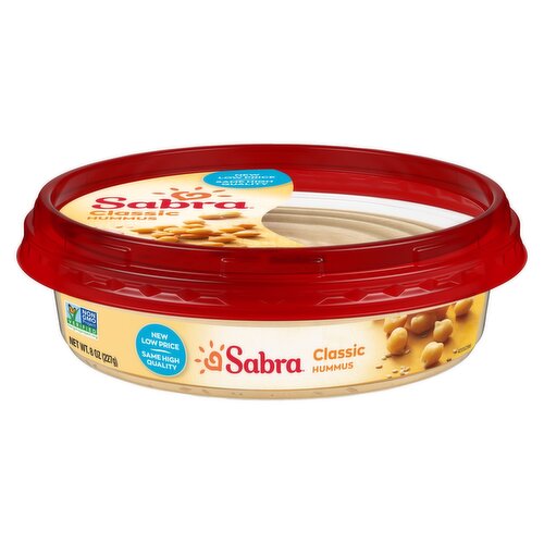 Sabra Dip-Chilled Classic 8 Oz Plastic Tub
