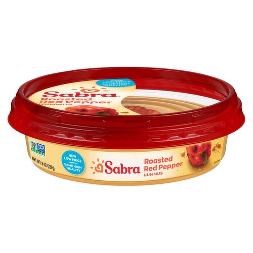 Sabra Hummus Roasted Red Pepper 8 Oz