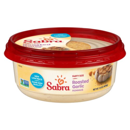 Sabra Hummus Roasted Garlic 15 Oz