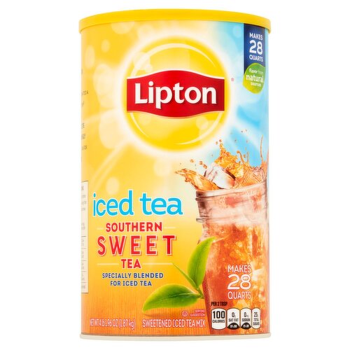 Lipton Southern Sweet Iced Tea Mix, 4 lb 1.96 oz