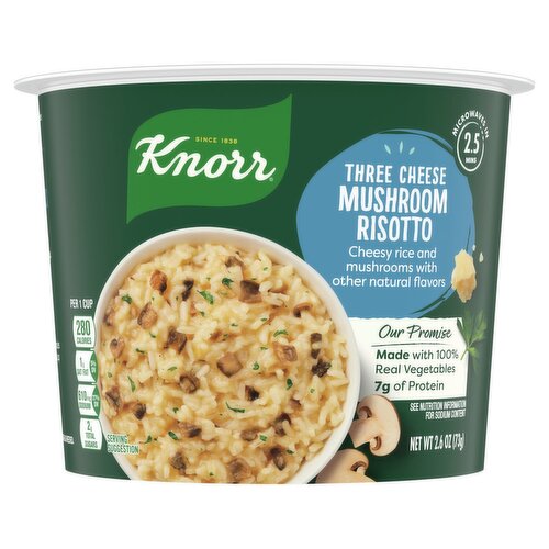 Knorr Three Cheese Mushroom Risotto, 2.6 oz