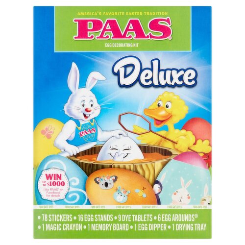 Paas Deluxe Egg Decorating Kit 