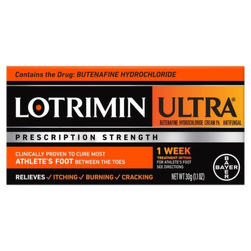 Lotrimin Ultra Prescription Strength Antifungal Cream, 1.1 oz