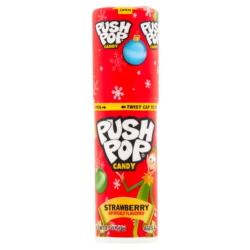 Push Pop Strawberry Candy, 0.5 oz