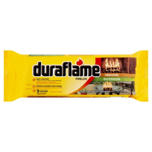 Duraflame Indoor Outdoor Firelog, 4.5 lb