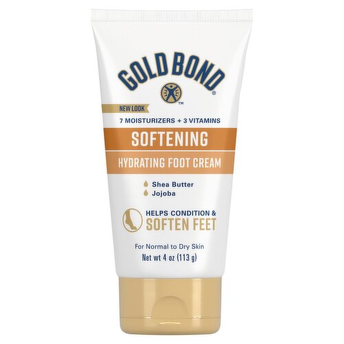 Gold Bond Softening Hydrating Foot Cream, 4 oz