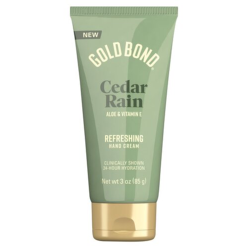 Gold Bond Cedar Rain Refreshing Hand Cream, 3 oz.
