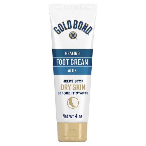 Gold Bond Healing Aloe Foot Cream. 4 oz