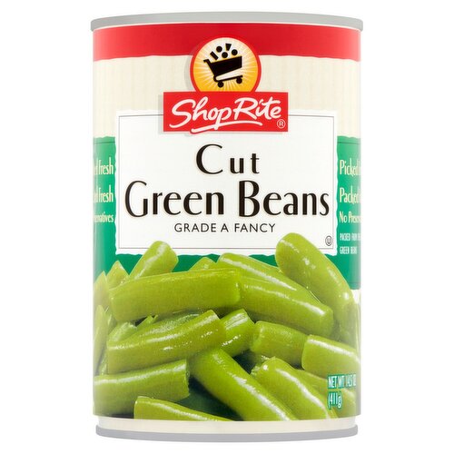 ShopRite Cut Green Beans, 14.5 oz