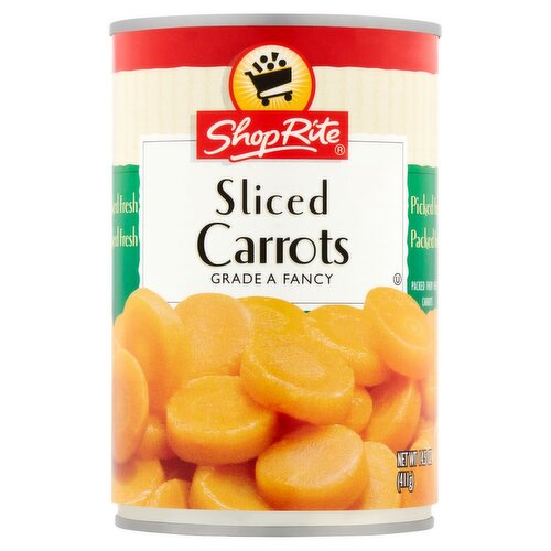 ShopRite Sliced Carrots, 14.5 oz