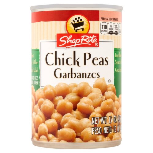 ShopRite Chick Peas, 15 oz