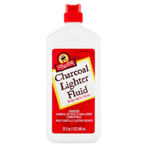 ShopRite Charcoal Lighter Fluid, 32 fl oz