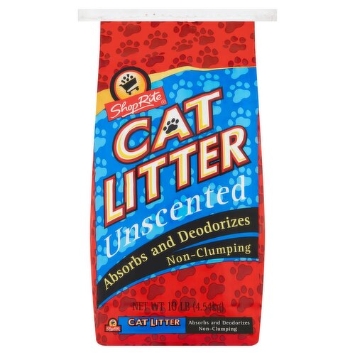 ShopRite Unscented Cat Litter, 10 lb