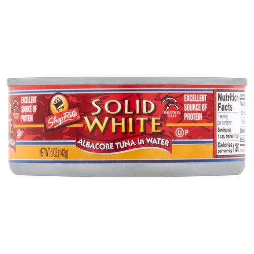 ShopRite Solid White Albacore Tuna in Water, 5 oz