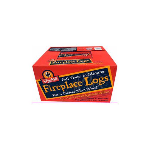 ShopRite 4-Hour Fire Logs - 6 Pack, 28.8 pound