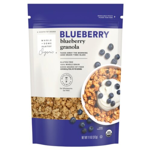 Wholesome Pantry Organic Blueberry Granola, 11 oz