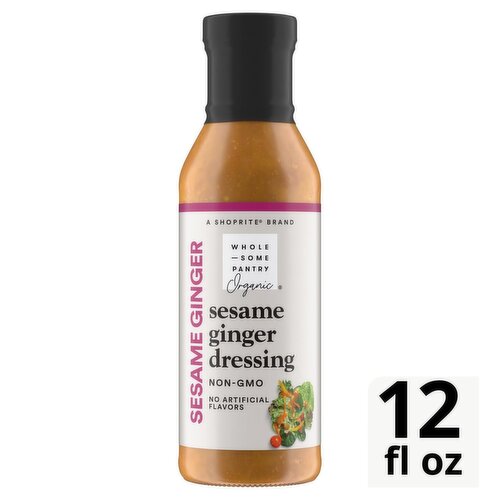 Wholesome Pantry Organic Sesame Ginger Dressing, 12 fl oz