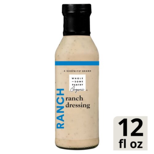 Wholesome Pantry Organic Ranch Dressing, 12 fl oz