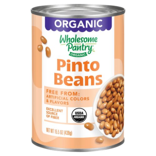 Wholesome Pantry Organic Pinto Beans, 15.5 oz