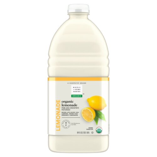 Wholesome Pantry Organic Lemonade, 64 fl oz