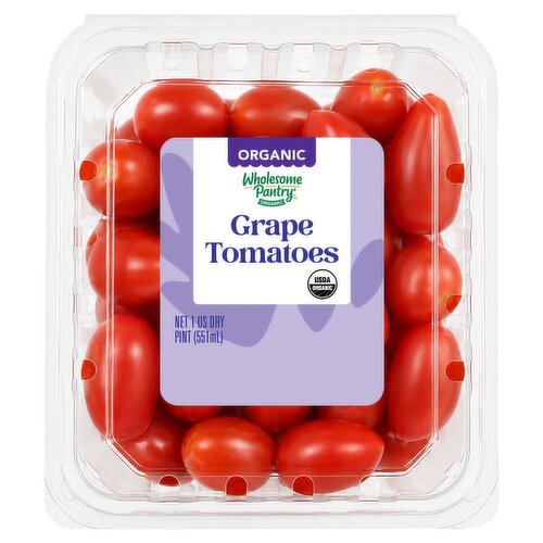 Wholesome Pantry Organic Grape Tomatoes, 1 pint