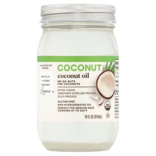 Wholesome Pantry Organic Extra Virgin Coconut Oil, 14 fl oz