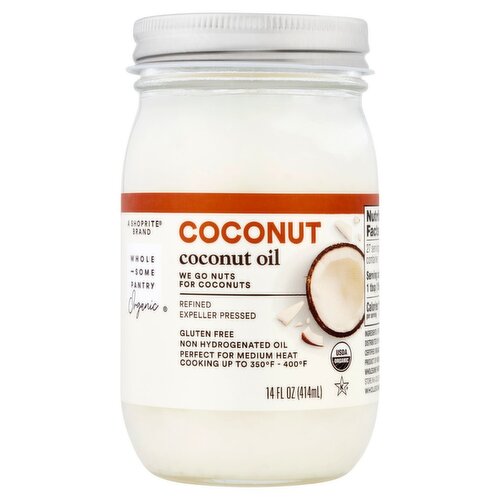 Wholesome Pantry Organic Refined Coconut Oil, 14 fl oz