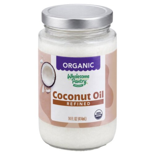 Wholesome Pantry Organic Refined Coconut Oil, 14 fl oz
