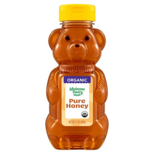 Wholesome Pantry Organic Pure Honey, 12 oz