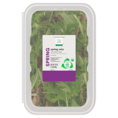 Wholesome Pantry Organic Spring Mix, 16 oz