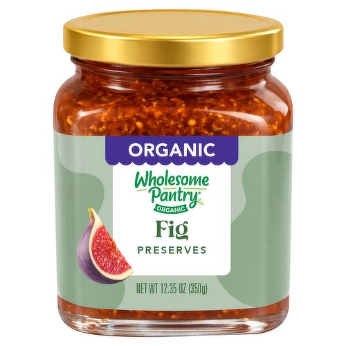 Wholesome Pantry Organic Fig Preserves, 12.35 oz