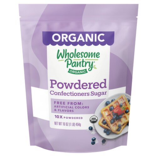 Wholesome Pantry Organic Powdered Confectioners Sugar, 16 oz