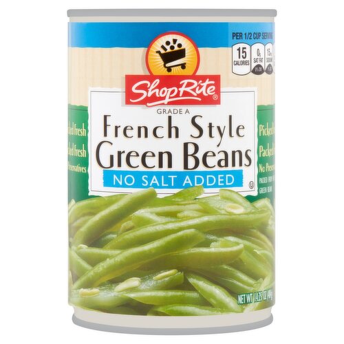 ShopRite French Style Green Beans, 14.25 oz