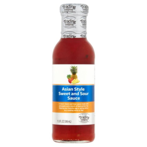 ShopRite Trading Company Asian Style Sweet & Sour Sauce, 11.8 fl oz