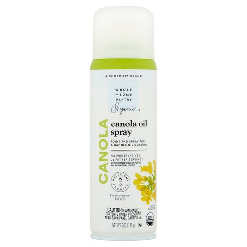 Wholesome Pantry Organic Canola Spray, 5 oz