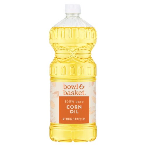 Bowl & Basket 100% Pure Corn Oil, 48 fl oz