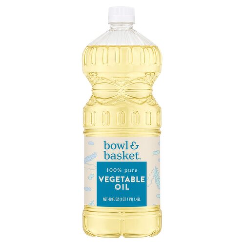 Bowl & Basket 100% Pure Vegetable Oil, 48 fl oz