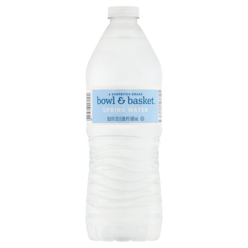 Bowl & Basket Spring Water, 16.9 fl oz