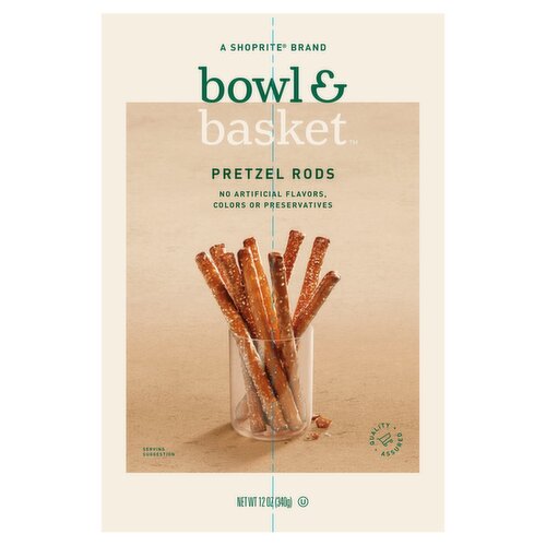 Bowl & Basket Pretzel Rods, 12 oz