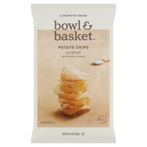 Bowl & Basket Original Potato Chips, 8 oz