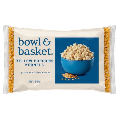 Bowl & Basket Yellow Popcorn Kernels, 2 lb