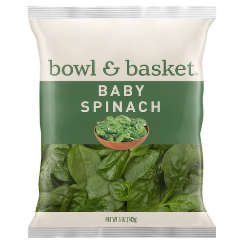 Bowl & Basket Baby Spinach, 5 oz