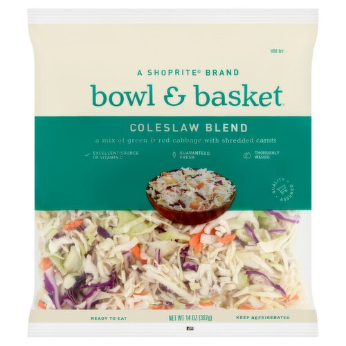 Bowl & Basket Coleslaw Blend, 14 oz