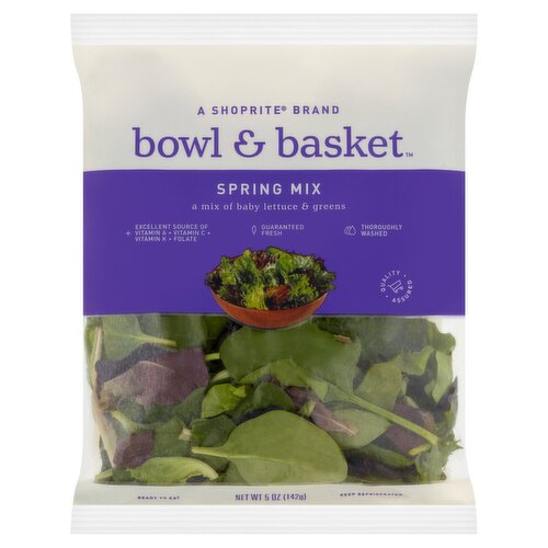 Bowl & Basket Spring Mix, 5 oz