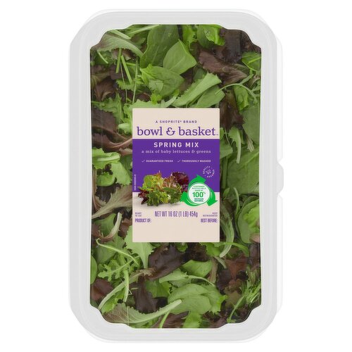 Bowl & Basket Spring Mix, 16 oz